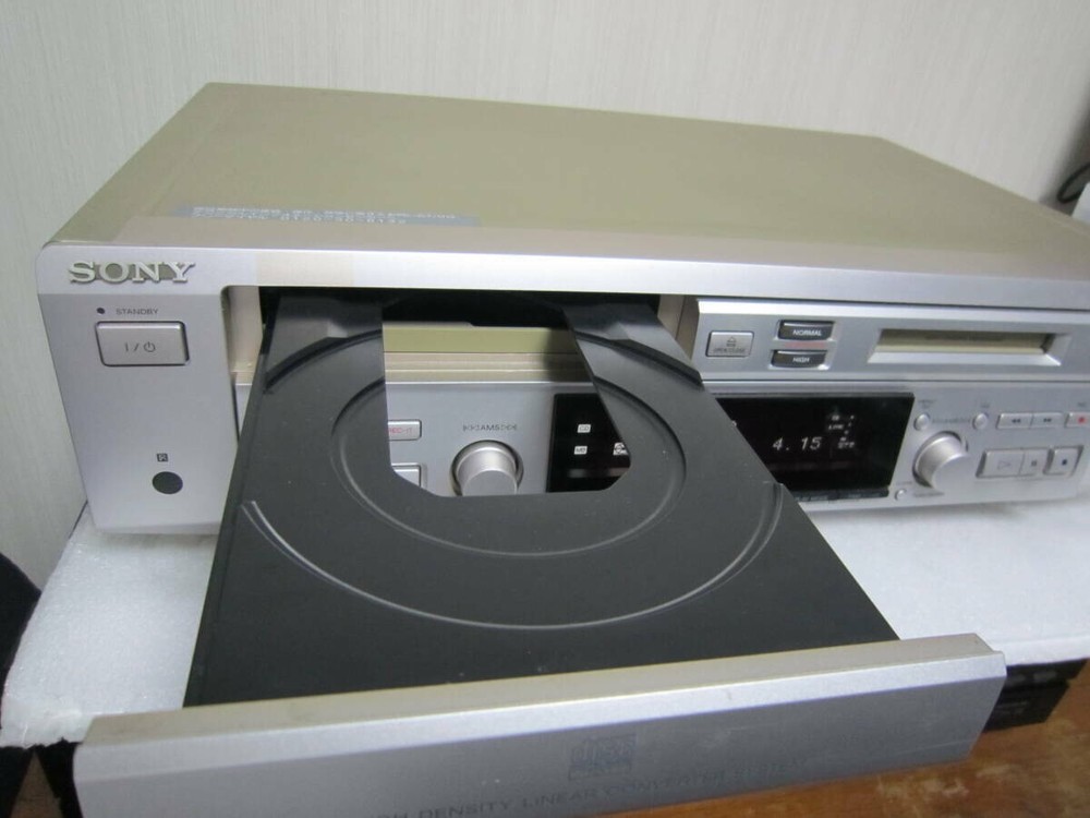 Sony MXD-D40 CD to MiniDisc MD Recorder Player Deck CD MD Loading belt replaced