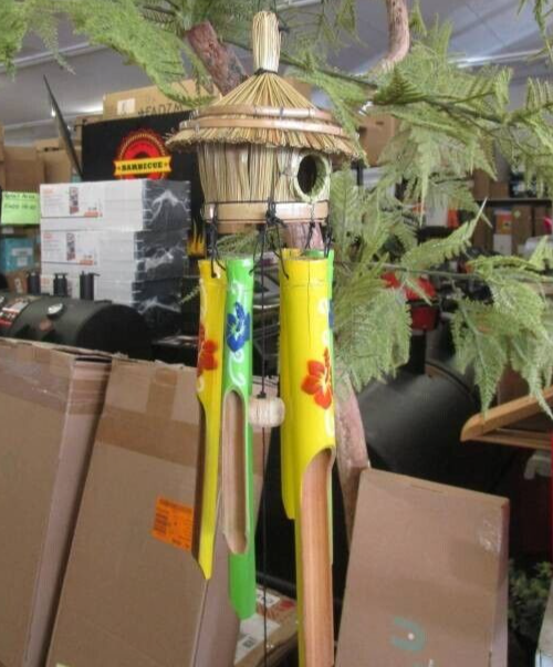 NALULU BAMBOO WIND CHIME, BLOOM 30