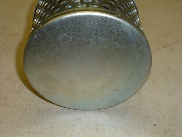 NOS! Suction Strainer, 6 Dia, 2 NPT, Side Round Perf, 2" Male Thread