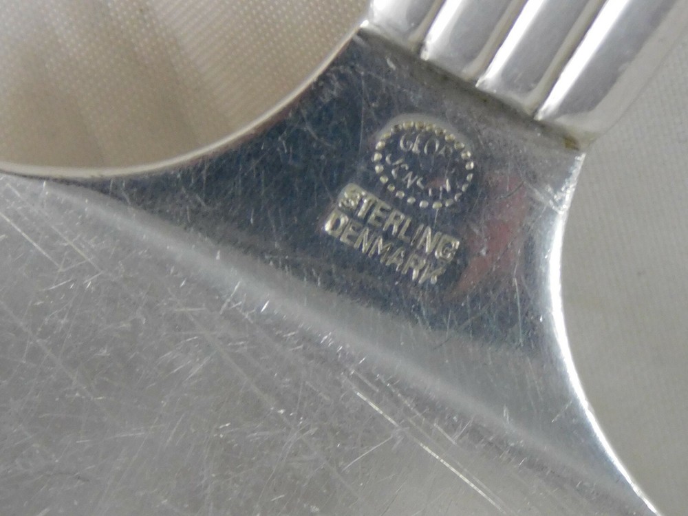 Sterling Pie or Cake Server Georg Jensen Bernadotte Denmark