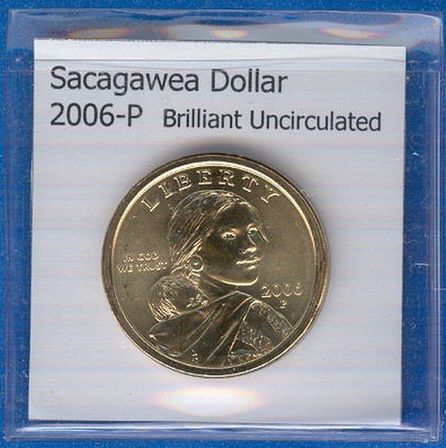 Sacagawea Dollar: 2006-P from Mint Roll