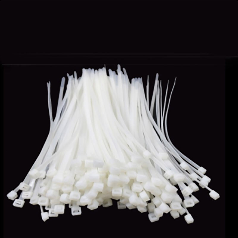 3mm-8mm Self-Locking Plastic Nylon Cable Zip Ties Wrap Wire Cord Zip Tie Strap