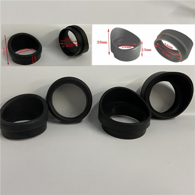 2PCS Rubber Binoculars Eye Cups Eye Guard Eye Shield for Microscope Telescope