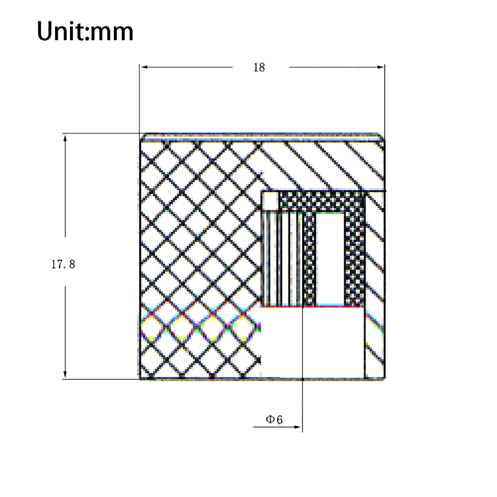 3Pcs Metal Flat Top Volume/Tone Guitar Knobs 6MM Shaft Guitar Knobs Black