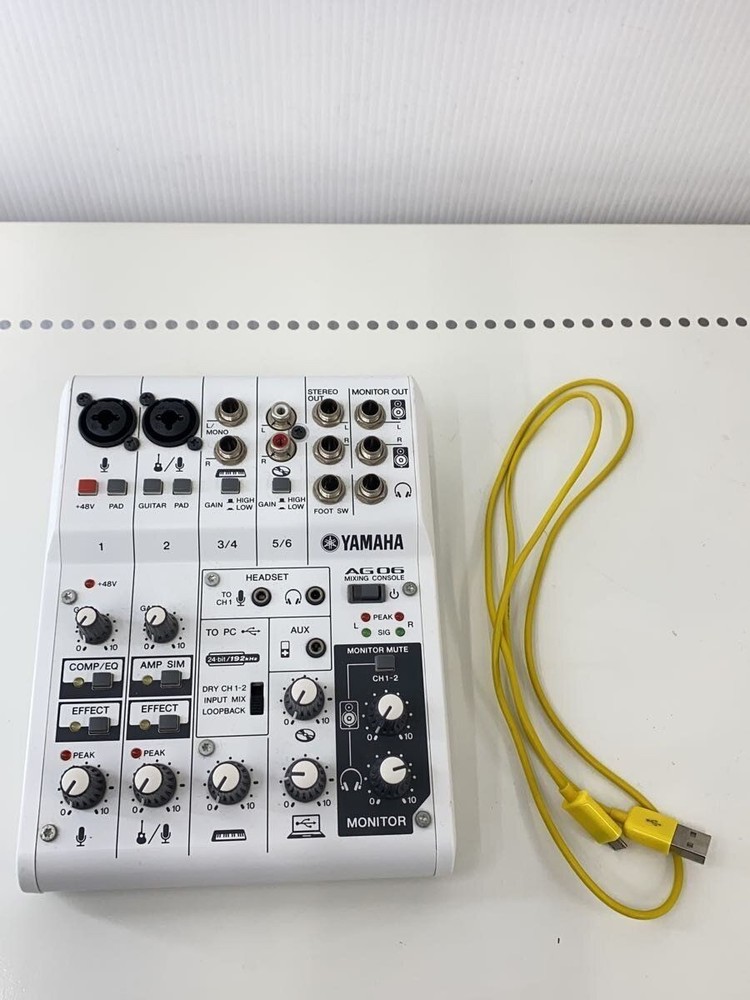 YAMAHA AG06 mixer Used