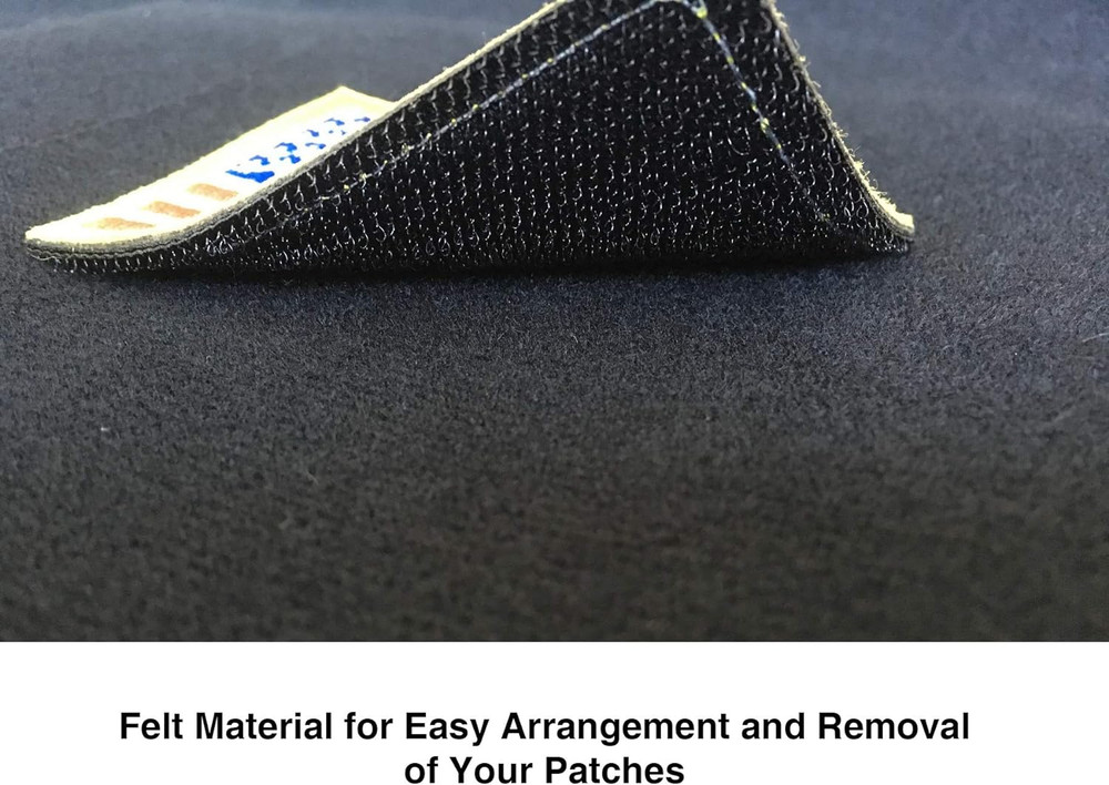 Tactical Patch Display Holder Panel Board for Military Army Morale Hook and Loop