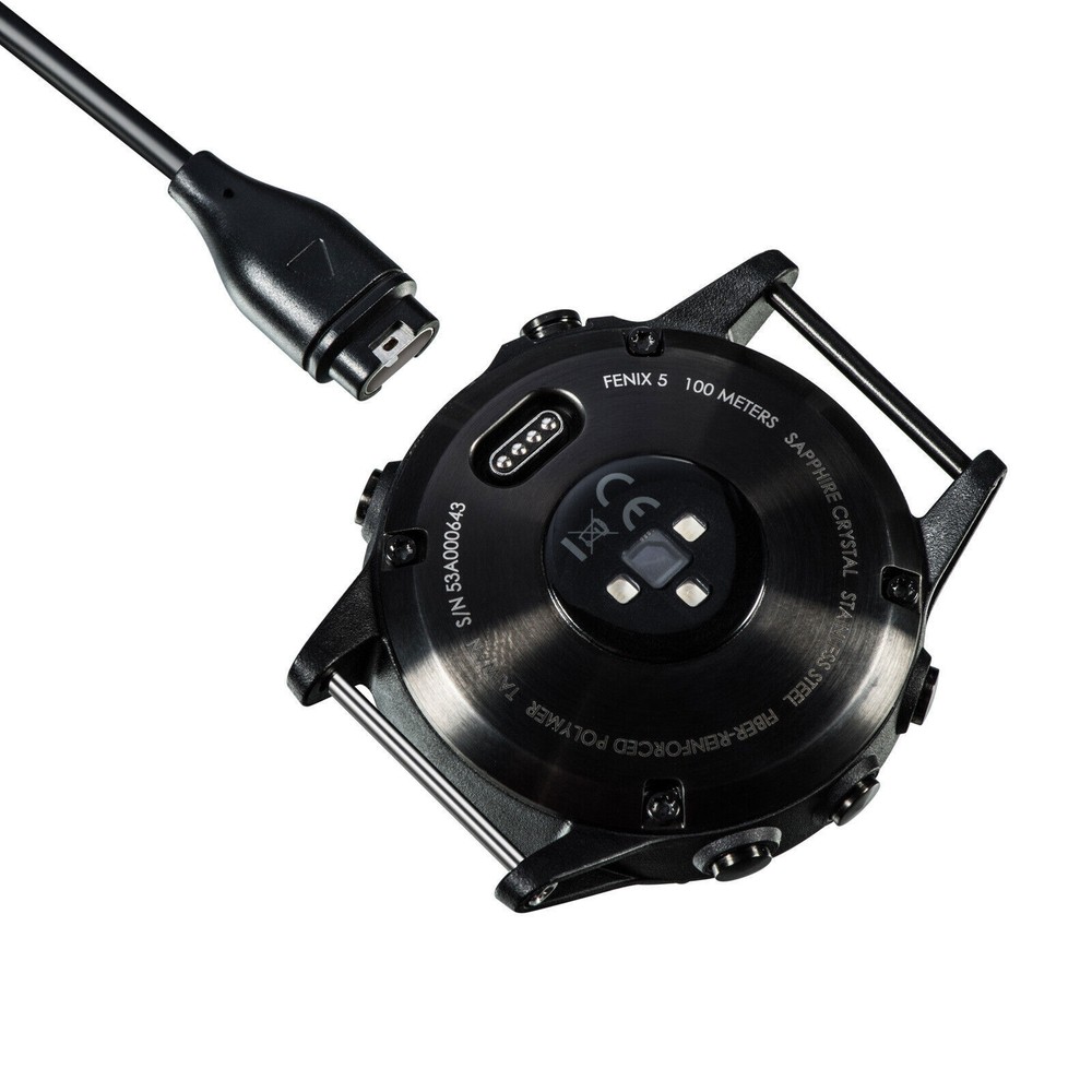 USB Charging Cable Charger Dock Sync Data For Garmin Fenix 6 6X 6S