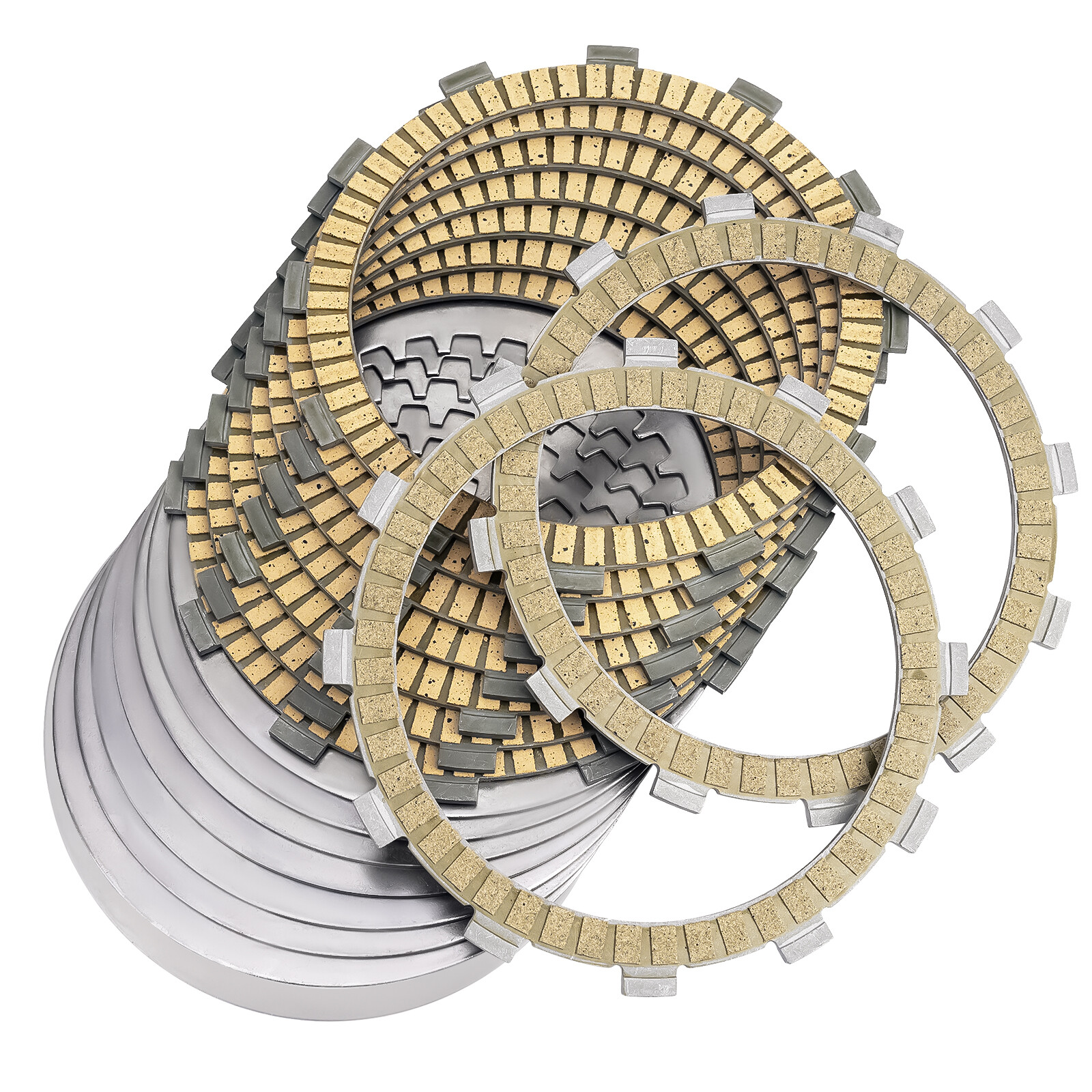 16pcs Clutch Plates Kit For BMW F650GS F700GS F800GS F800GT F800S F800ST F800R