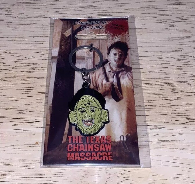 The Texas Chainsaw Massacre Leatherface Keychain Limited Edition Fanattik
