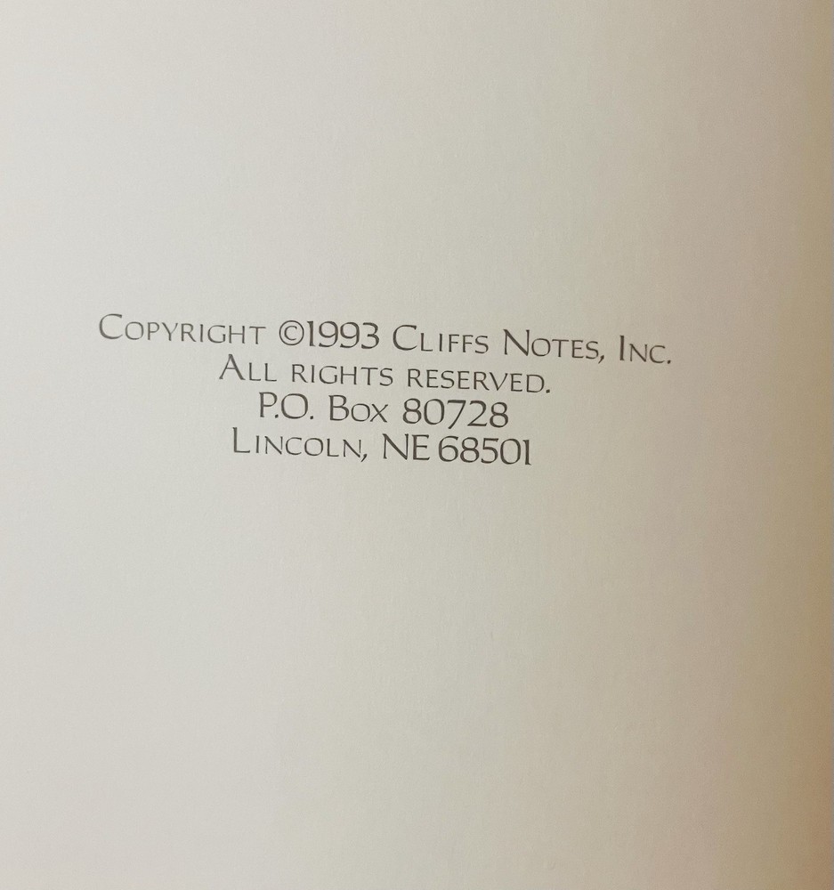 1993 Cliffs StudyWare Course Review User’s Manual, IBM Version Vintage Guidebook