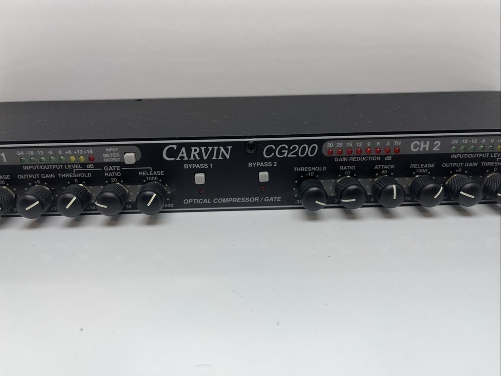 Carvin CG200 Optical Compressor Gate No Cables Read Description