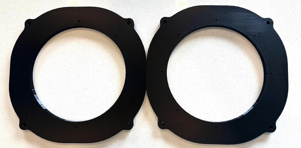 2005-2013 C6 Corvette 8 inch Speaker Adapters