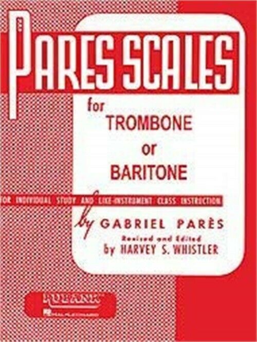 Pares Scales, Trombone Or Baritone B.C.