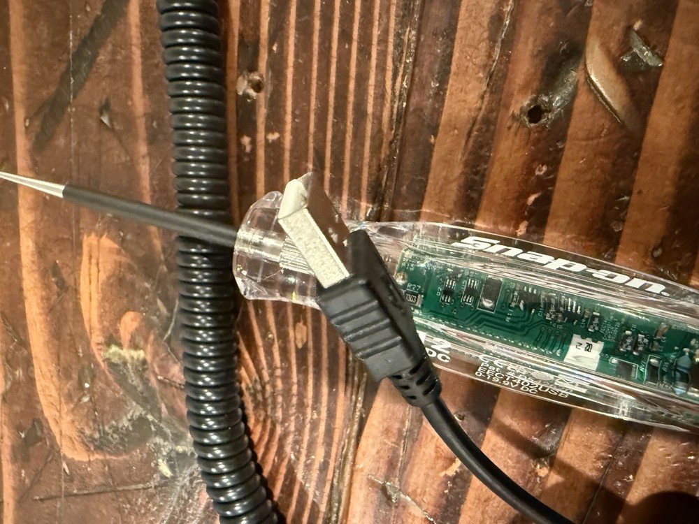 Snap On Tools Eect402usb 12v Digital Display Circuit Tester W/ USB Plug Nice!!!