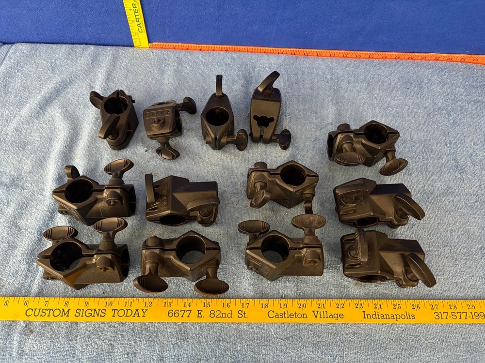 Simmons SD500 Electronic Drum Rack Clamp Bracket Lot