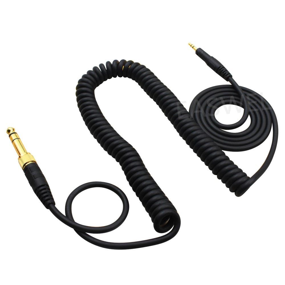 HP-CC Spring Headphone Cable Replacement For Audio-Technica ATH-M40x ATH-M50x
