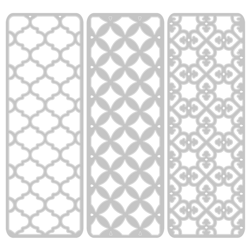 Sizzix Creative Backgrounds Dies, One Size, Multicolor