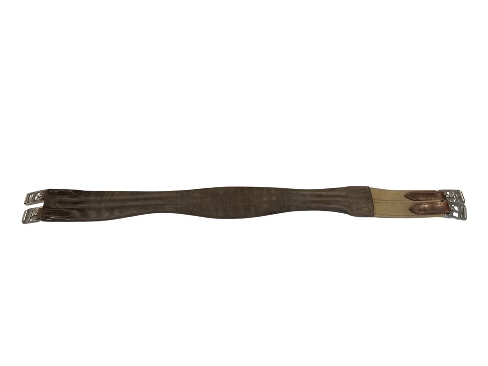 Leather Jump Girth 39” Brown