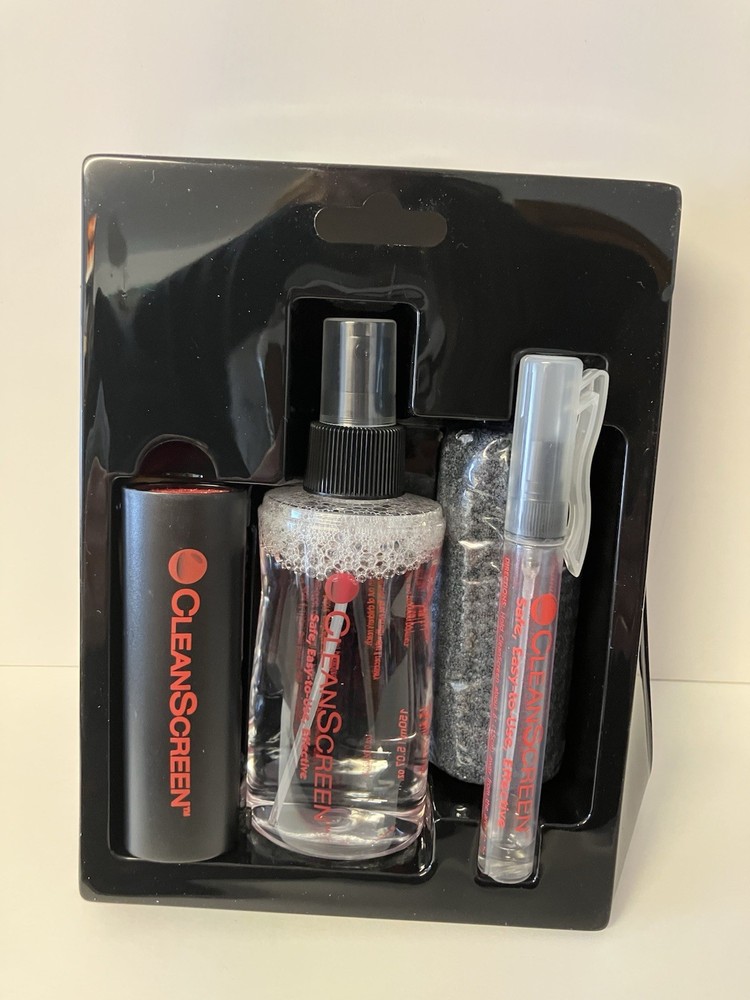 AudioQuest CleanScreen Screen Cleaning Kit 5 Piece Set EUC