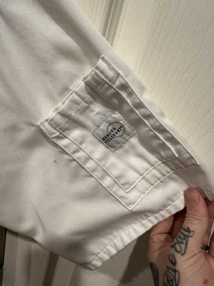 Mercer Short Sleeve Chef Coat Medium