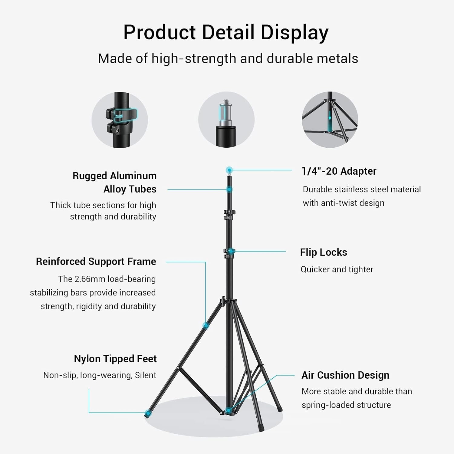 SMALLRIG COB LIGHT STAND 3736