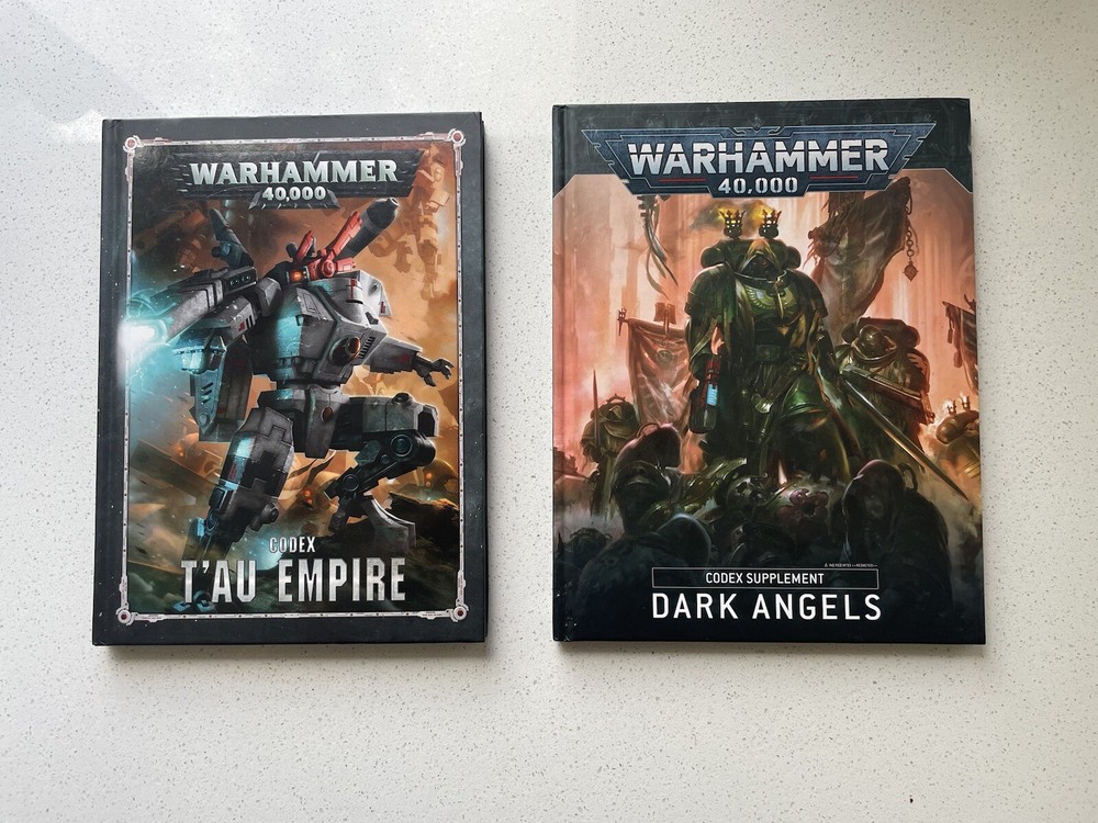 Warhammer 40k Codex Lot 2- Very Nice Condition