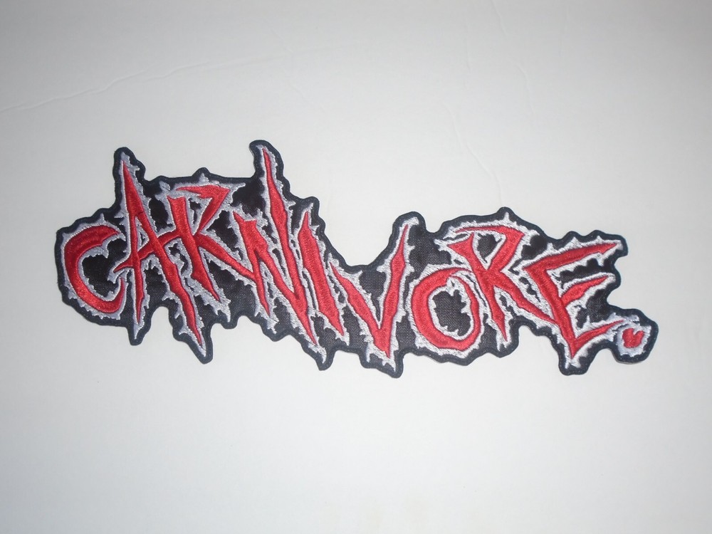 CARNIVORE EMBROIDERED BACK PATCH