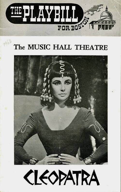 Original CLEOPATRA Playbill - 1963