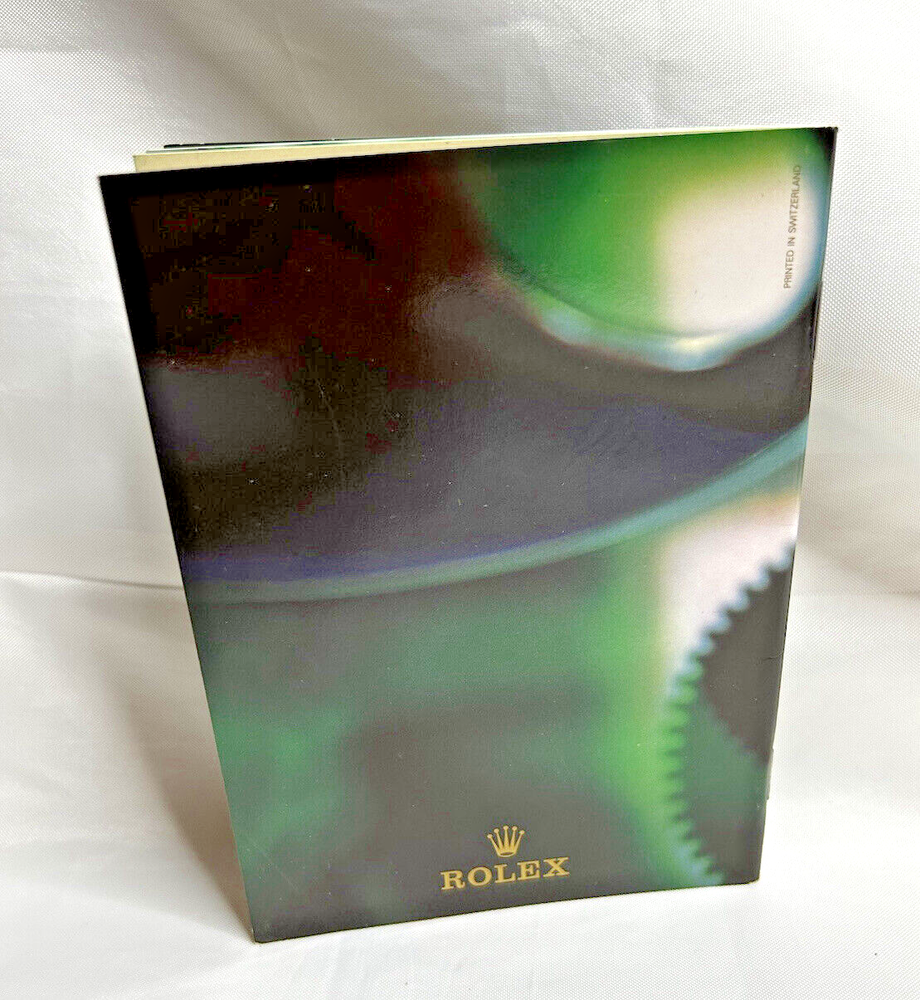 Rolex Oyster Catalog Brochure 1990’s