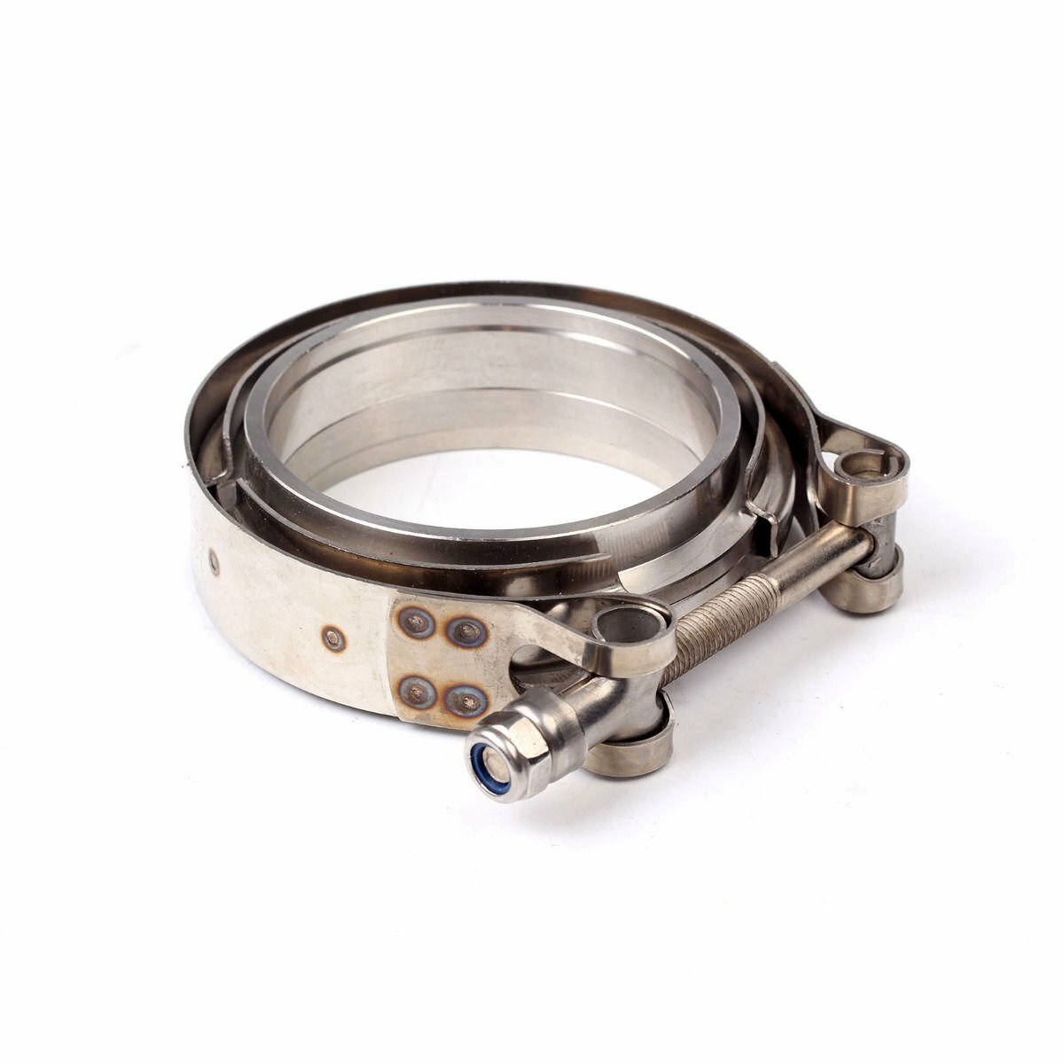 3 Inch Stainless Steel V Band Clamp +Male Female Flanges Fits Turbo, Downpipes