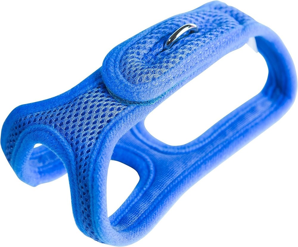 Velpro Mesh Pet Shoulder Harness Collar 19"-20" Blue