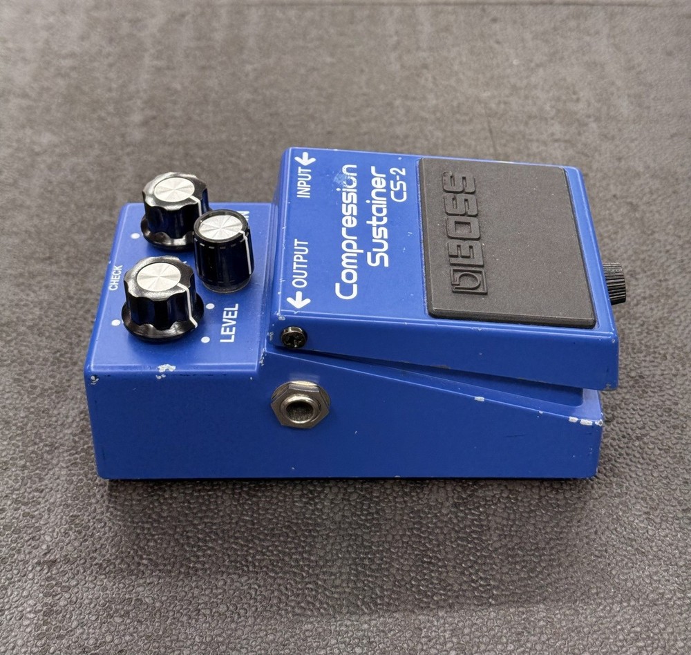 BOSS CS-2 Compression Sustainer Used Compressor