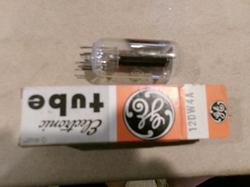 OEM VINTAGE ELECTRONIC TUBE GE 12DW4A