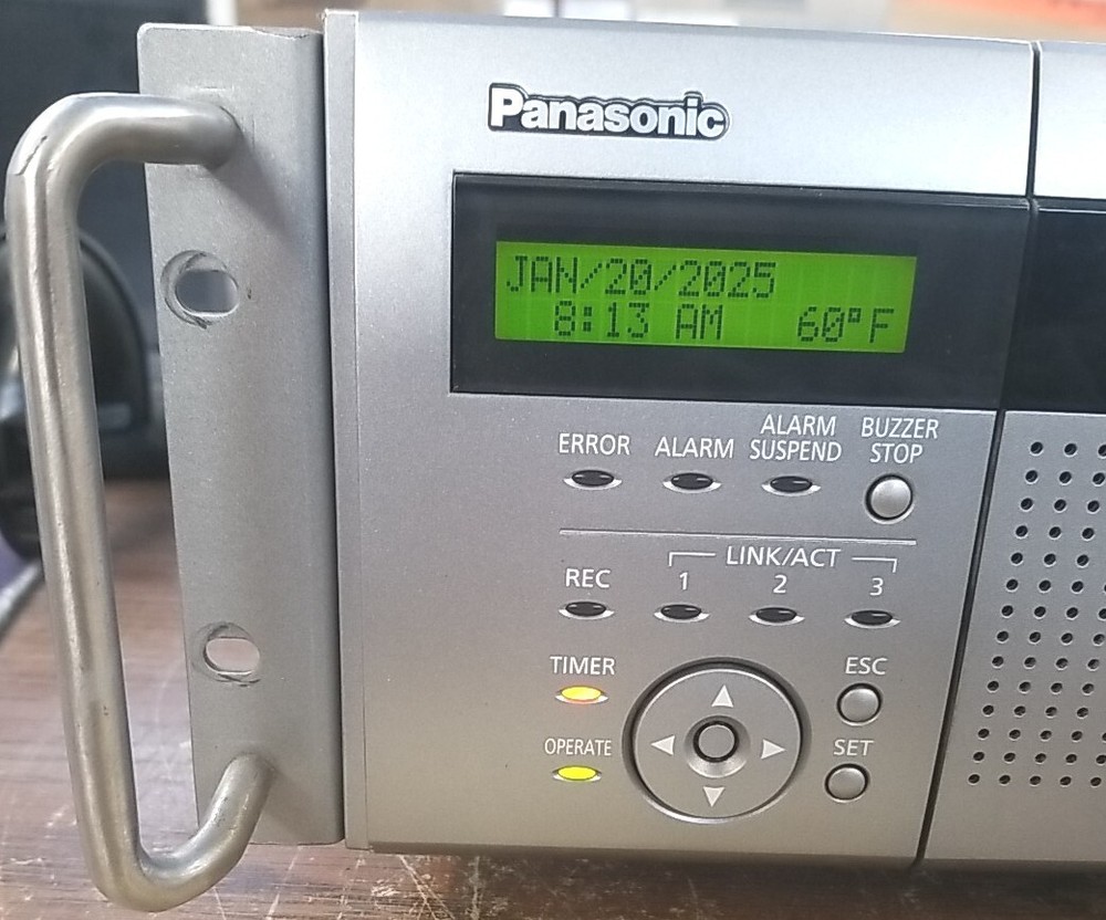 PANASONIC WJ-ND400K Network Disk Recorder. *READ⬇️*