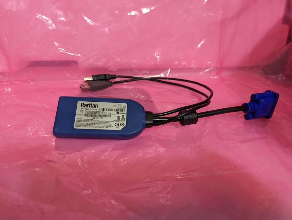 Raritan D2CIM-DVUSB Computer Interface Module - Tested