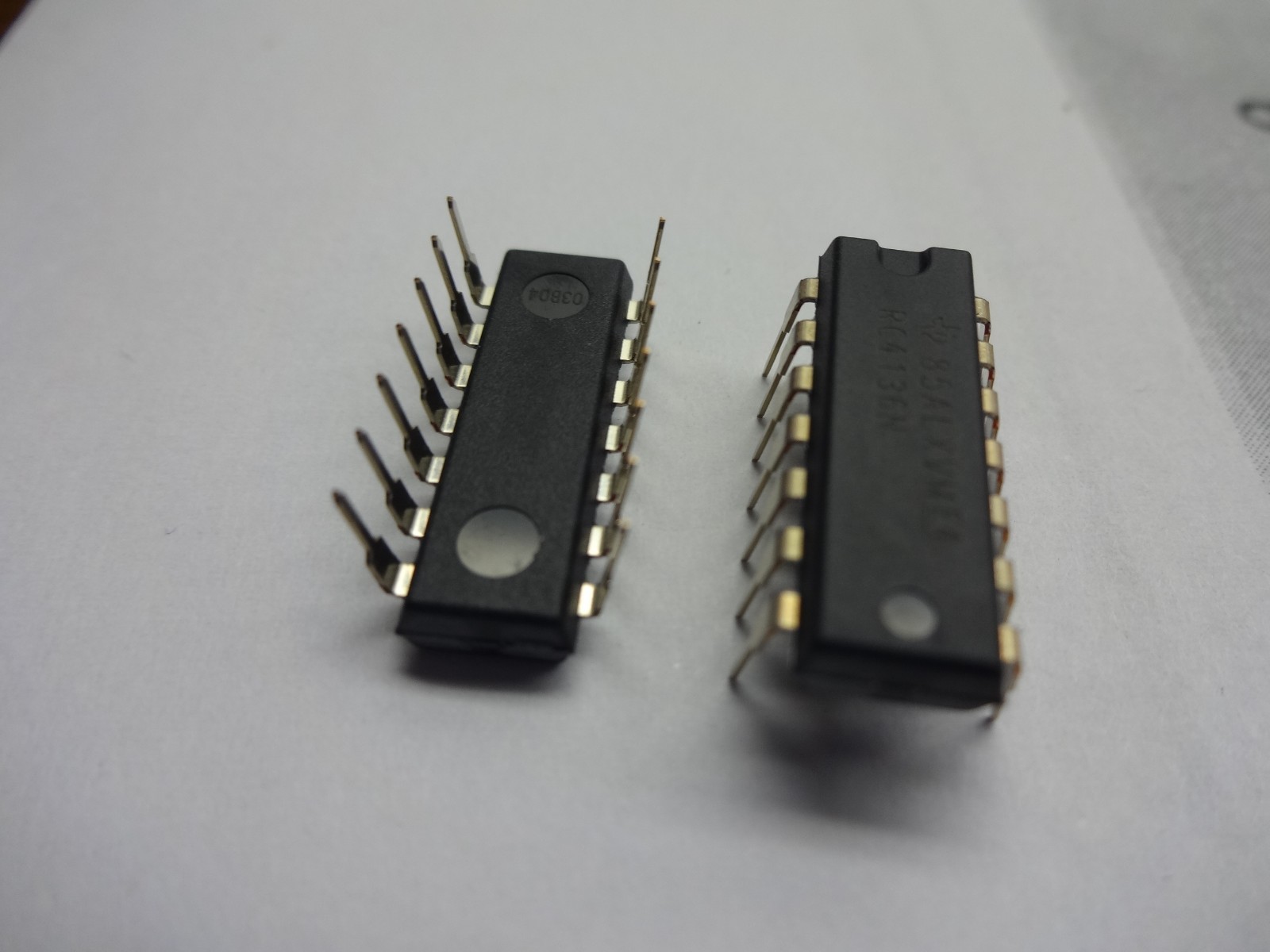 RC4136N QUAD OP AMP USED IN PHASE LINEAR AND OTHERS 2 PK !!