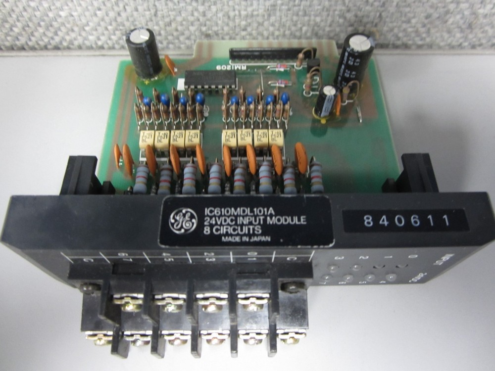 GE IC610MDL101A 24VDC Input Module 8 Circuits