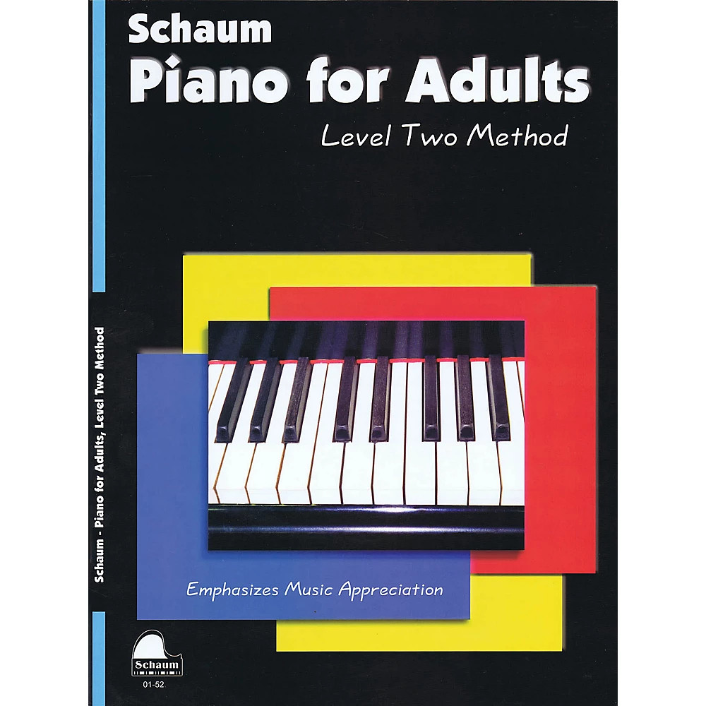 SCHAUM Piano for Adults (Level 2 Upper Elem Level) Educational Piano Book