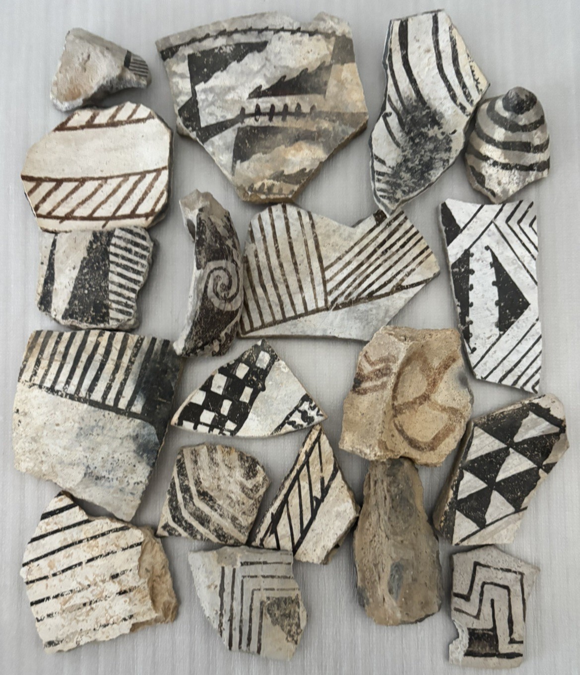 Ancient Anasazi Native American 1-3” Pottery Shards Arizona L10-A FREE SHIP