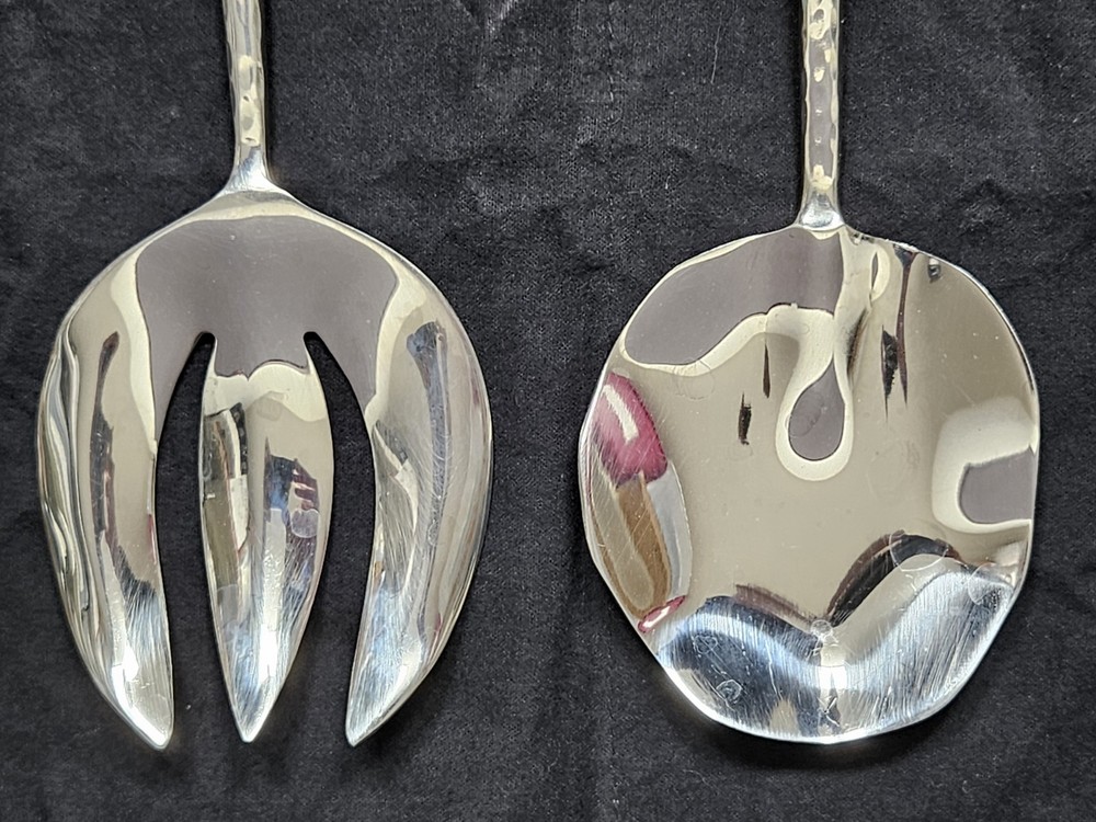 Michael Aram Serving Set Salad Fork And Spoon 13" Long