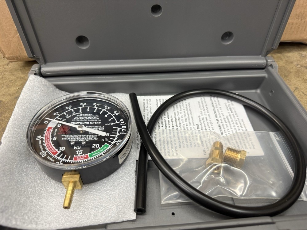 Matco Tools VG1K Vacuum Gauge Kit – Engine Diagnostic Tester