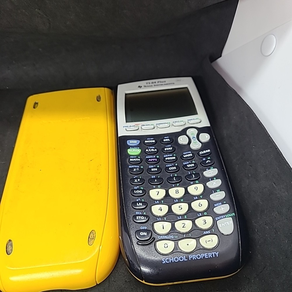 TI-84 Plus Graphing Calculator - With Covers - Tested & Working #31