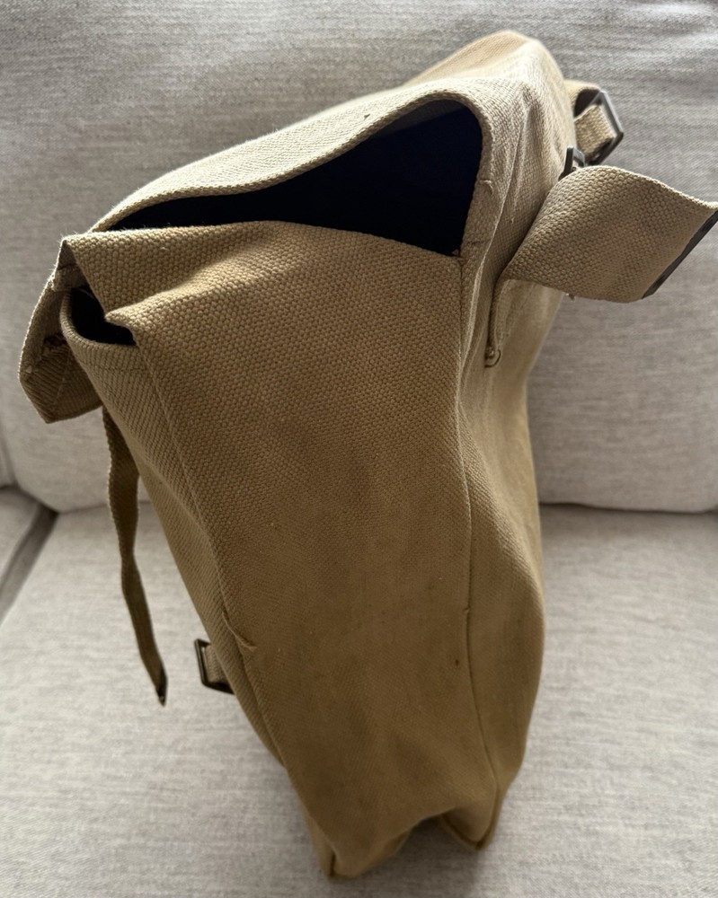 WWII British Army 37 Pattern Webbing Large Pack 1940 Dated MW&S Military