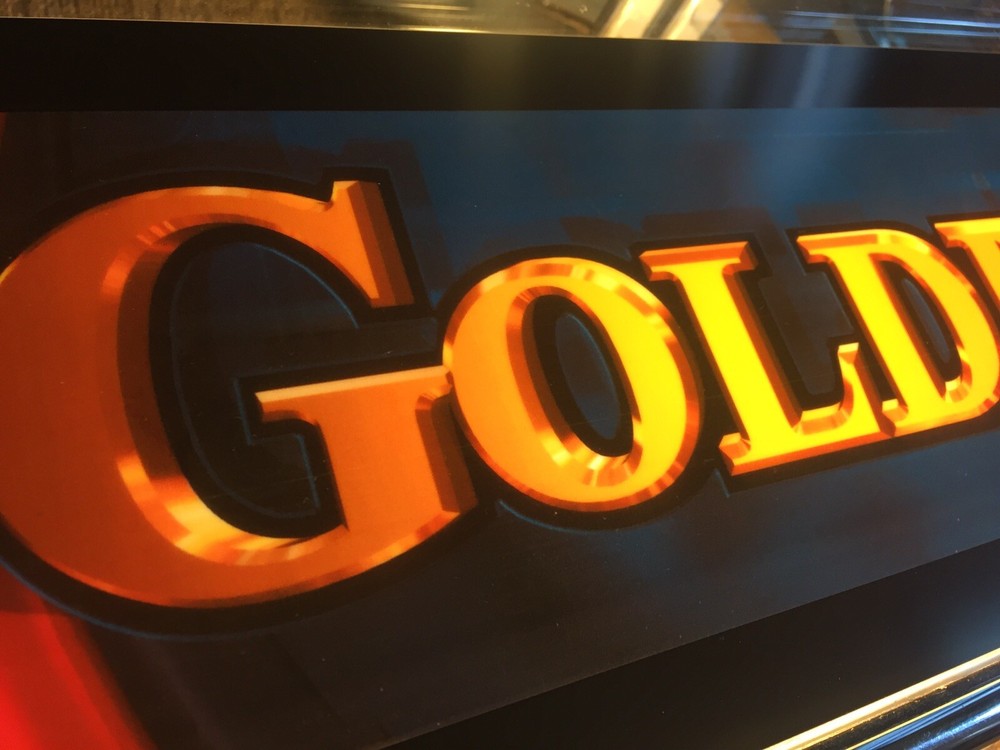 Golden Tee Fore! Arcade Marquee 26" x 6.9"