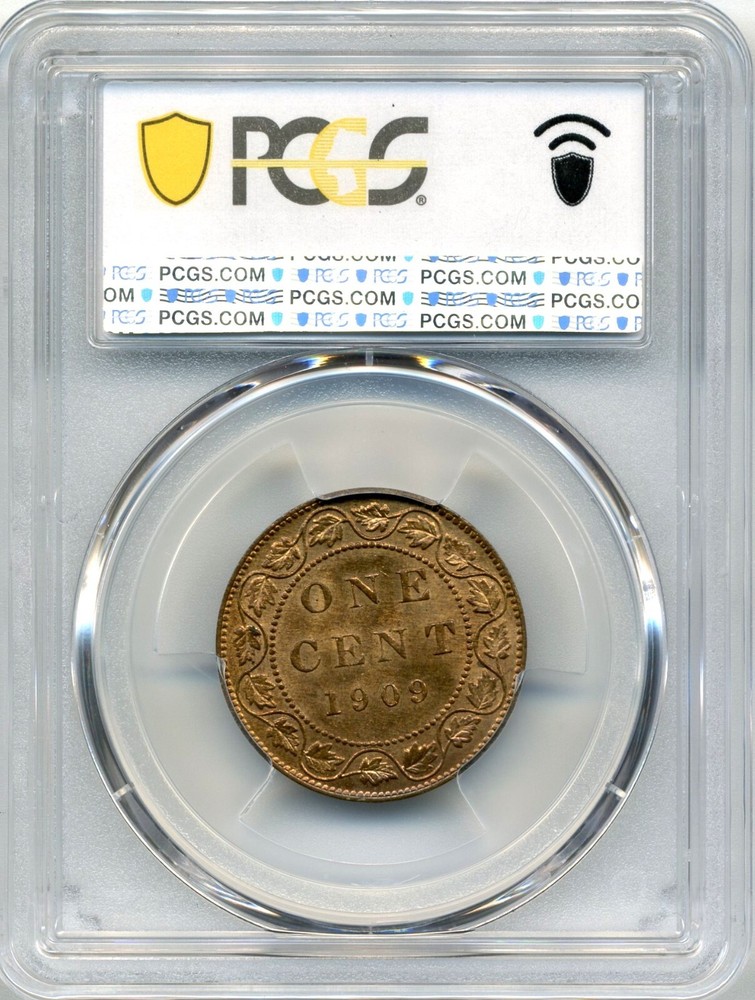 1909 Canada Large Cent - PCGS Choice Uncirculated MS 64 RB