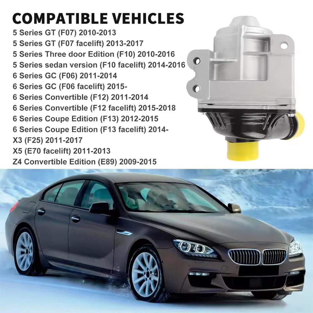 Electric Water Pump W/ Thermostat For BMW 335i 535i 640i 740i X5 X6 11517632426