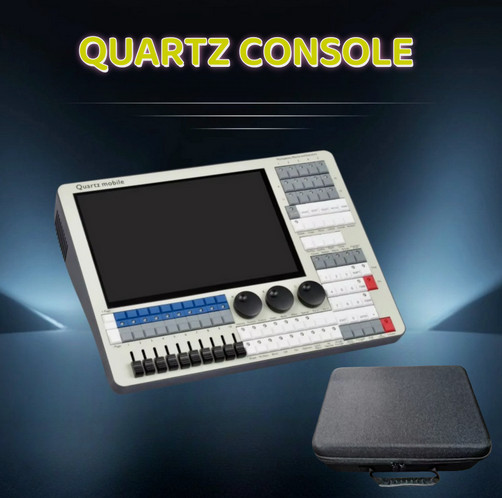 Mini Quartz Mobile Lighting Console Professional Disco Stage 2048 DMX Controller