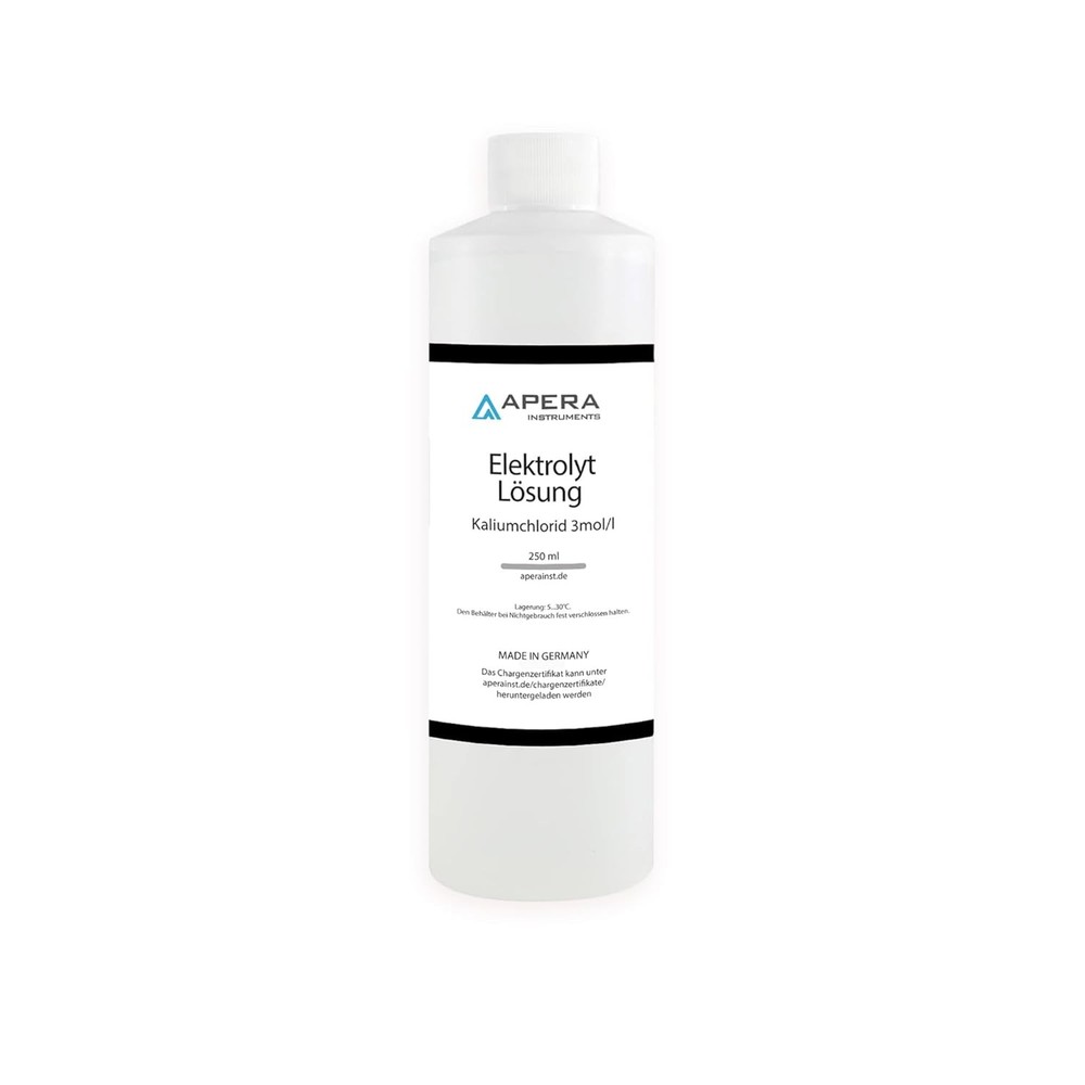 Apera Instruments 3M KCL Storage Soaking Solution (8 oz.) for pH and ORP...