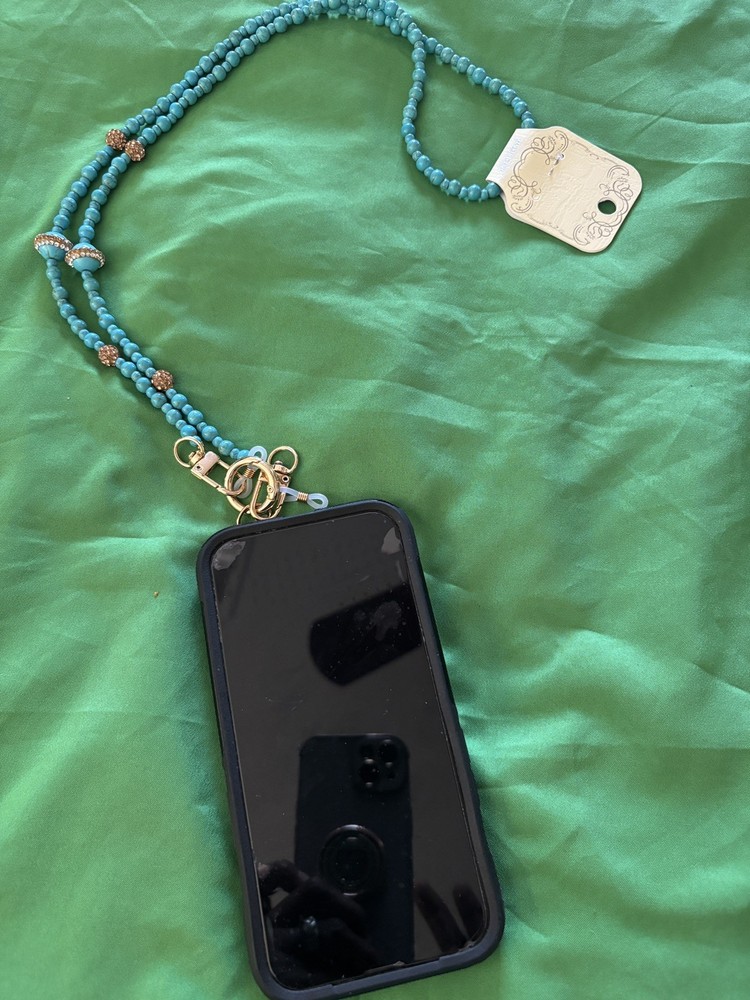 Turquoise Phone Strap
