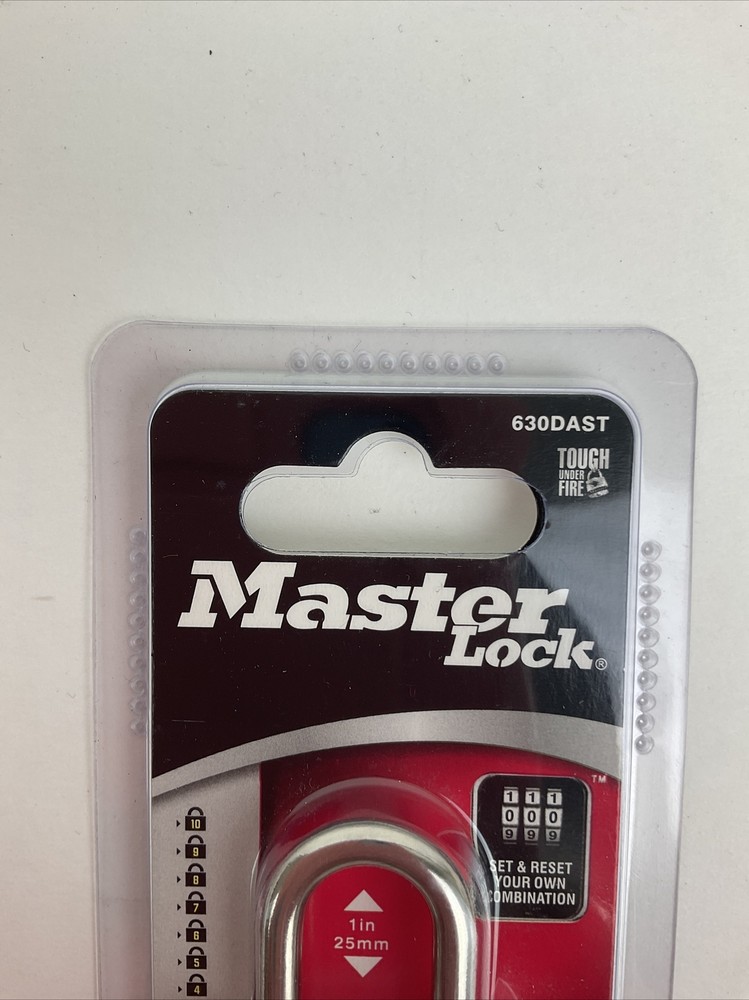 Master Lock 630 DAST combination lock New